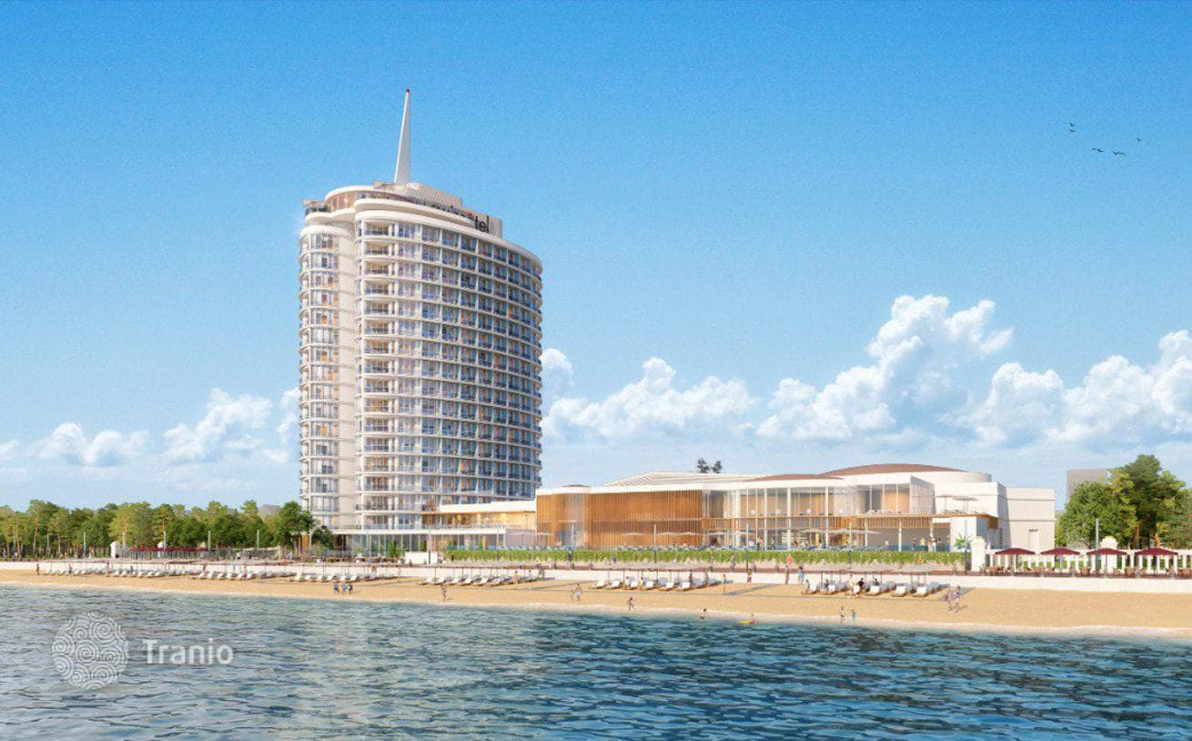 Апартаменты в первом апарт комплексе с гостиничным брендом 5* в Батуми